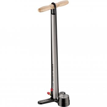 Lezyne 1-fp-sfldr-v606 Bomba de pie bicicleta Unisex, Mettalic Silver