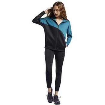 Reebok TS Tracksuit Conjunto Deportivo, Mujer, hertea/Negro, M