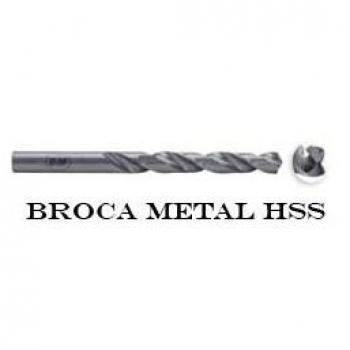 Broca metal laminada cilindrica HSS DIN338 3.50mm