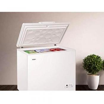 Congelador Horizontal Haier HCE319F, Cíclico, 310 Litros, Clase F, Color Blanco