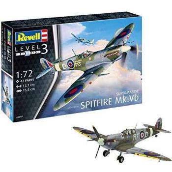 Revell 03897 Supermarine Spitfire Mk.Vb, Multi Colour, 1:72 Scale