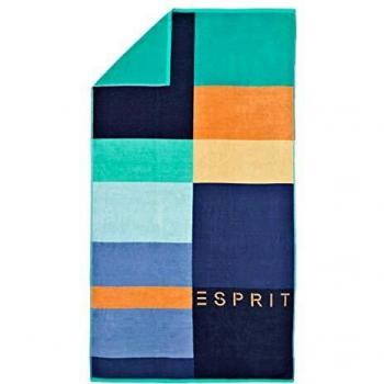 Essenza Esprit Lani Beach - Toalla de Playa, Azul, 100 x 180 cm