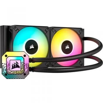 Corsair iCUE H100i Elite Capellix XT Refrigerador Líquido de CPU 240mm RGB LED Negro
