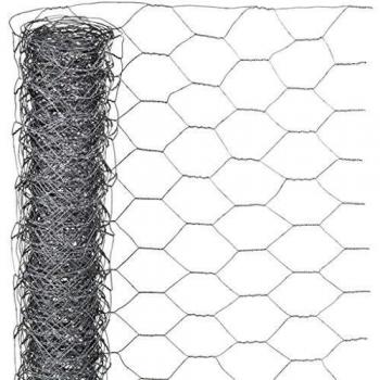 Nature Valla Gallinero Alambrada Tela Metálica Gris 0.5x2.5m Cercado Paneles