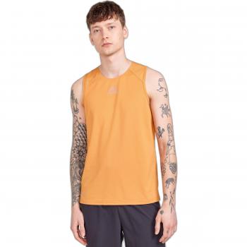 Craft Pro Trail Running Tank Top for Men - Orange, Size L