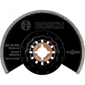 Bosch Professional Starlock - Hoja de sierra segmentada, Diamante estriada ACZ 85 RD4, 85 mm