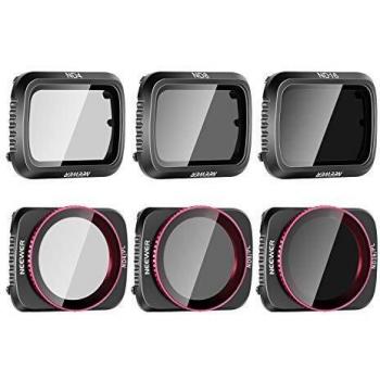 Neewer Filtros Lente Cámara Compatibles con Conjunto de Filtros de Lente dji Mavic Air 2 Packs de Filtros Multicapa Accesorios