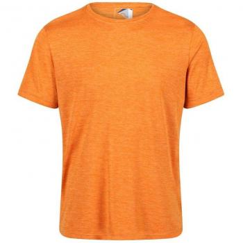 Camiseta de Manga Corta Hombre Regatta Fingal Edition Naranja