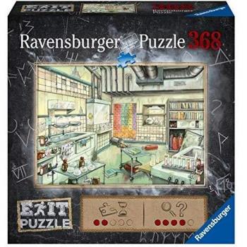Ravensburger Escape Puzzle The Laboratory - 759 Piece Jigsaw Puzzle for Kids and Adults with Answer Booklet