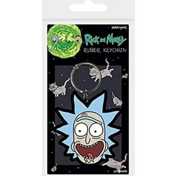 Pyramid International Rick & Morty - Llavero Rick, Multicolor, 4.5 x 6cm