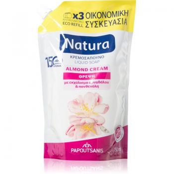 PAPOUTSANIS Natura Almond Cream Liquid Soap Refill 750 ml