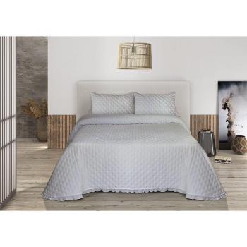 Colcha Bouti Pierre Cardin Aroa Blanco 135 cm con Funda de Cojín (3 Piezas)