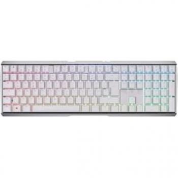 Teclado Gaming Cherry MX 3.0S Inalámbrico RGB Blanco con Interruptores MX Red, QWERTZ Alemán
