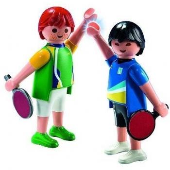 PLAYMOBIL Deportes y Acción 5197 Dos Jugadores de Tenis de Mesa