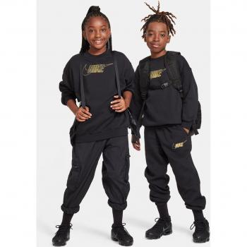 Camiseta de niña Sportswear Club Fleece Nike, Sudadera negra para niña talla 14