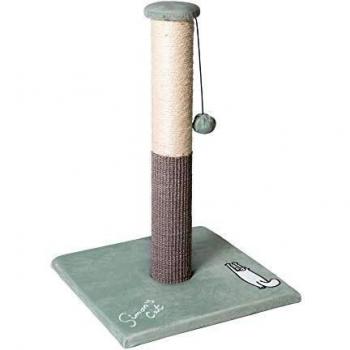 Poste Rascador Simon's Cat para Gatos - Gris/Verde