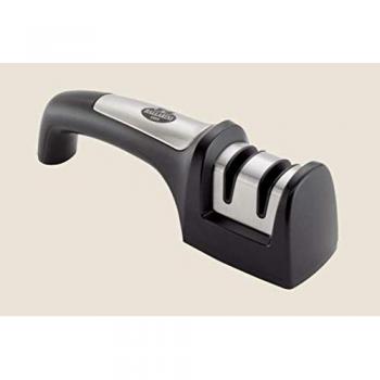 Afilador de Cuchillos Ballarini Doble de Cerámica y Diamante, 20.5 cm, Color Negro