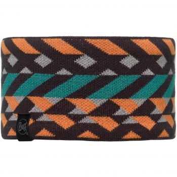Buff Headband Knitted and Polar Rev - Cinta de pelo de fitness para mujer, color multicolor, talla UK: 20 cm