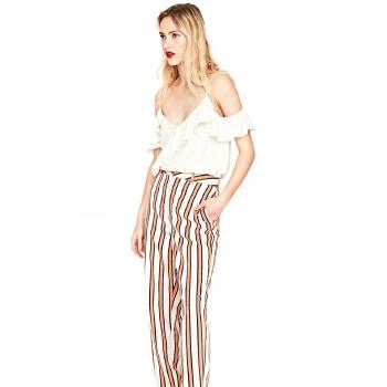 Pepe Jeans Winona - Top con Volantes Para Mujer