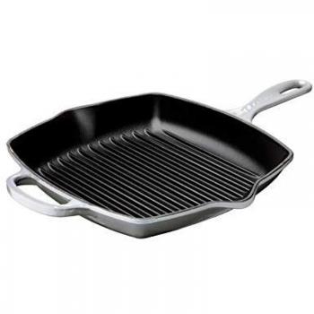 LE CREUSET Sartén Parilla, Mist Grey, 26 cm