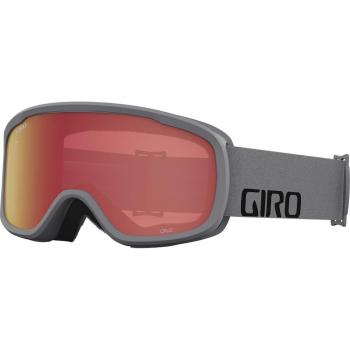Giro Máscara de Esquí y Snow Cruz - Lente esférica, protección UV, doble capa de espuma para comodidad, ventilación anti-vaho, diseño ajustable y compatible con casco
