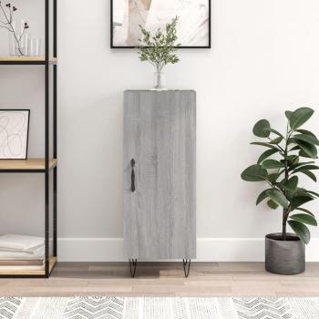 Aparador de madera contrachapada 34,5x34x90 cm Mueble de Almacenaje de Salón con Armarios con Puertas y Cajón de Madera, Buffet para salón Moderno, Armario Auxiliar