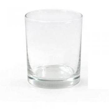 Caja de 6 vasos tipo whisky Modelo Liberty de 280 ml, fabricados en vidrio, aptos para lavavajillas, tamaño aproximado Ø 7,3 x 8,9 cm