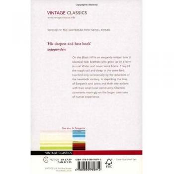 On The Black Hill (Clásicos Vintage) - Bruce Chatwin