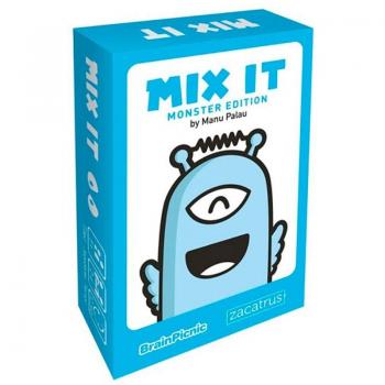 Juego de mesa Mix It Monster Edition - Edición especial, incluye cartas, dados y tableros, para 2 a 6 jugadores, edades a partir de 8 años, duración aproximada de 30-60 minutos