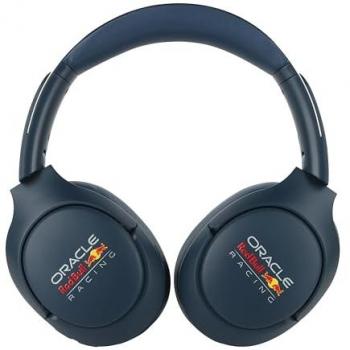 Auriculares Inalámbricos Bluetooth Red Bull Racing Drift con Cancelación Activa de Ruido, Micrófono y Batería de 35 horas, Color Azul