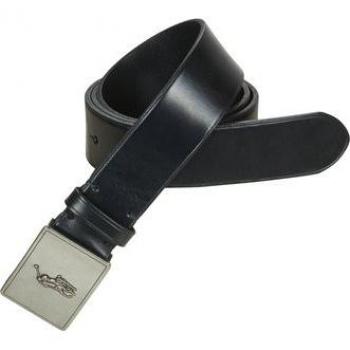 Cinturón de Hombre Polo Ralph Lauren 100% Piel con Hebilla Placa 36mm Negro