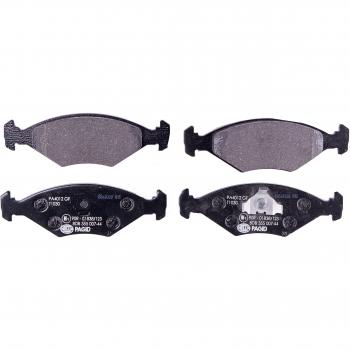 Juego de pastillas de freno HELLA 8DB 355 007-441 para Fiat Duna y Fiorino, cuatro pastillas por set, no preparadas para indicador de desgaste