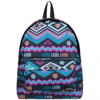 Mochila Roxy Sugar Baby Printed 16L para Mujer - Negro