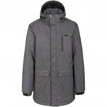 Trespass Alby – Chaqueta Hombre, Hombre, Color Negro/Gris, tamaño L