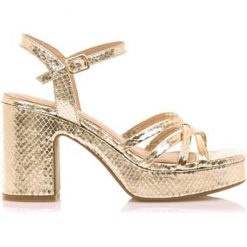 Sandalias de tacón Mustang Britt dorado