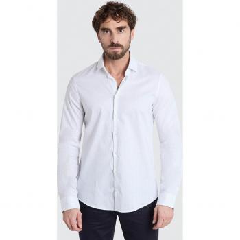 Camisa de hombre Calvin Klein - Diseño moderno, ajuste regular, 100% algodón, manga larga, cuello clásico, disponible en varios colores