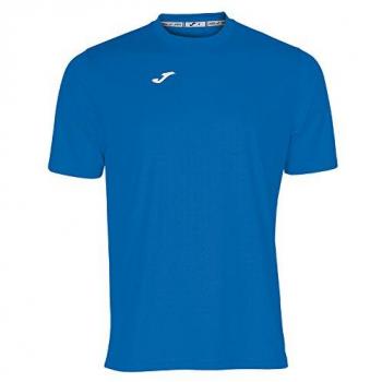 Joma Combi - Camiseta de Manga Corta, Hombre, Azul
