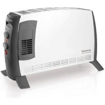 Taurus CLIMATURBO2000 - Convector, 2000 W, 3 posiciones, termostato, color blanco