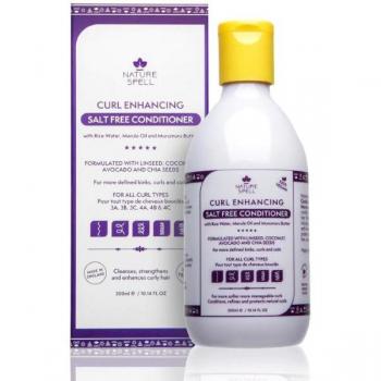 Acondicionador sin Sal para Rizos Nature Spell Curl Enhancing 300ml Método Curly
