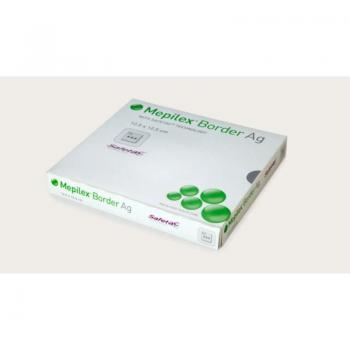 Mepilex Ag 12.5x12.5 cm 5 unidades