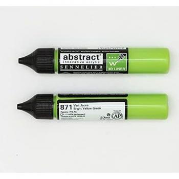 Sennelier Abstract Liner 27ml Bright Yellow Green