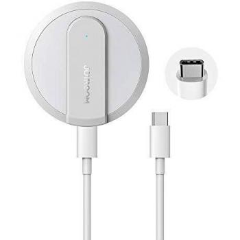 Cargador Inalámbrico Ultrarápido Magnético con tecnología MagSafe Carga hasta 15W Exclusivo para iPhone 12 / iPhone 12 Pro/iPhone 12 Mini/iPhone 12 Pro MAX y Airpods 2 / Airpods Pro