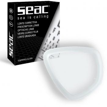 Aletas, máscaras y tubos Lentes graduadas Seacsub X Eagle Izquierda Transparente