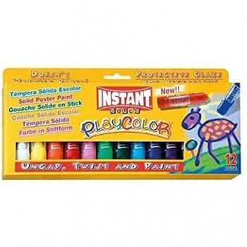 Playcolor One 10gr Tempera Sólida Estuche de 12 Colores Surtidos
