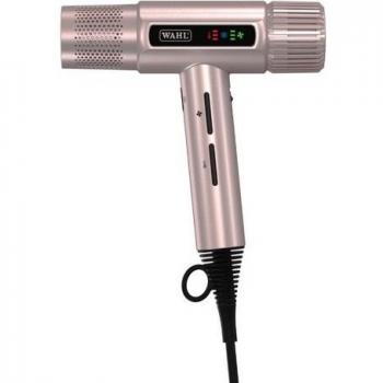 Secador Profesional Wahl Vanquish T-Shape 1600W Rosa Oro con Boquillas Magnéticas y Difusor
