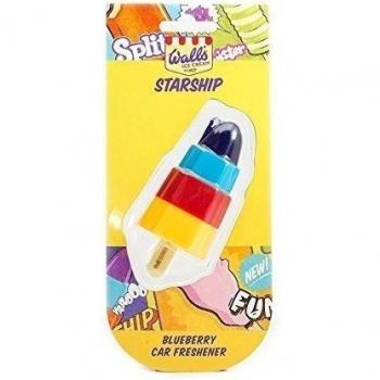 airpure SSCAF230 Walls Ice Cream Blueberry Starship - Ambientador para coche