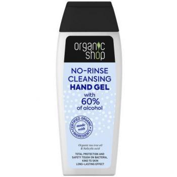 Gel de Manos No-Rinse Organic Shop 100ml con 60% Alcohol