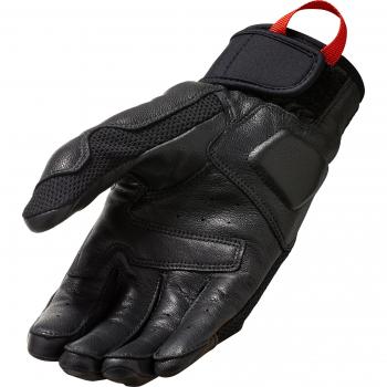 Guantes de Moto REV'IT! Caliber Negros - Talla 2XL, características: material de alta resistencia, protección en nudillos, refuerzos en palma, diseño ergonómico y ventilación adecuada
