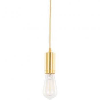 Portalámparas Colgantes Modernos Dorados 1 Luz E27 - Italux