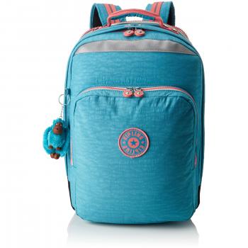 Kipling College Up Mochila Escolar, 42 cm, 32 Liters, Turquesa